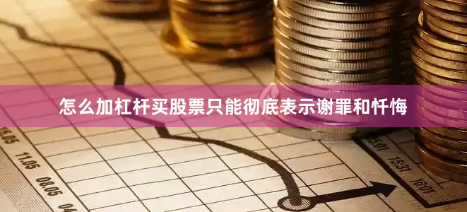 怎么加杠杆买股票只能彻底表示谢罪和忏悔